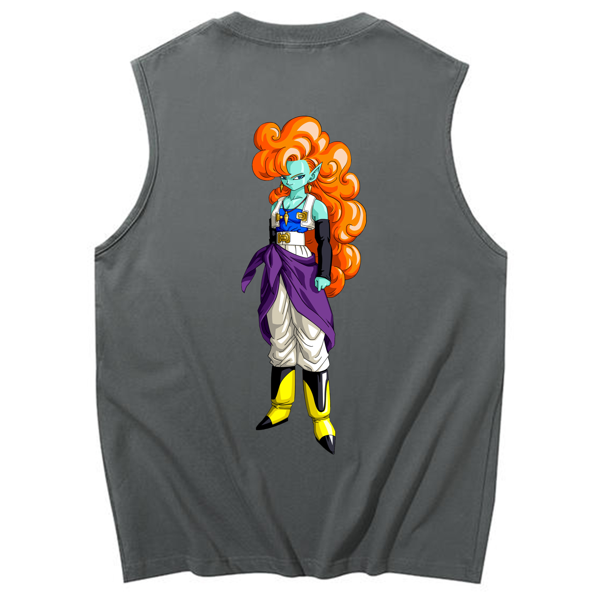 （画像用） ドラゴンボール DRAGON BALL コットン100％タンクトップ（背面プリント）